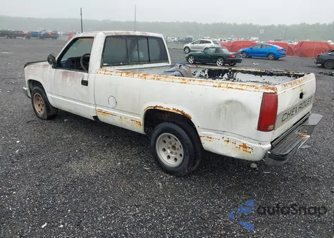 1990 Chevrolet Gmt-400 C1500 из США, поврежденный, VIN 2GCEC14Z1L1239528